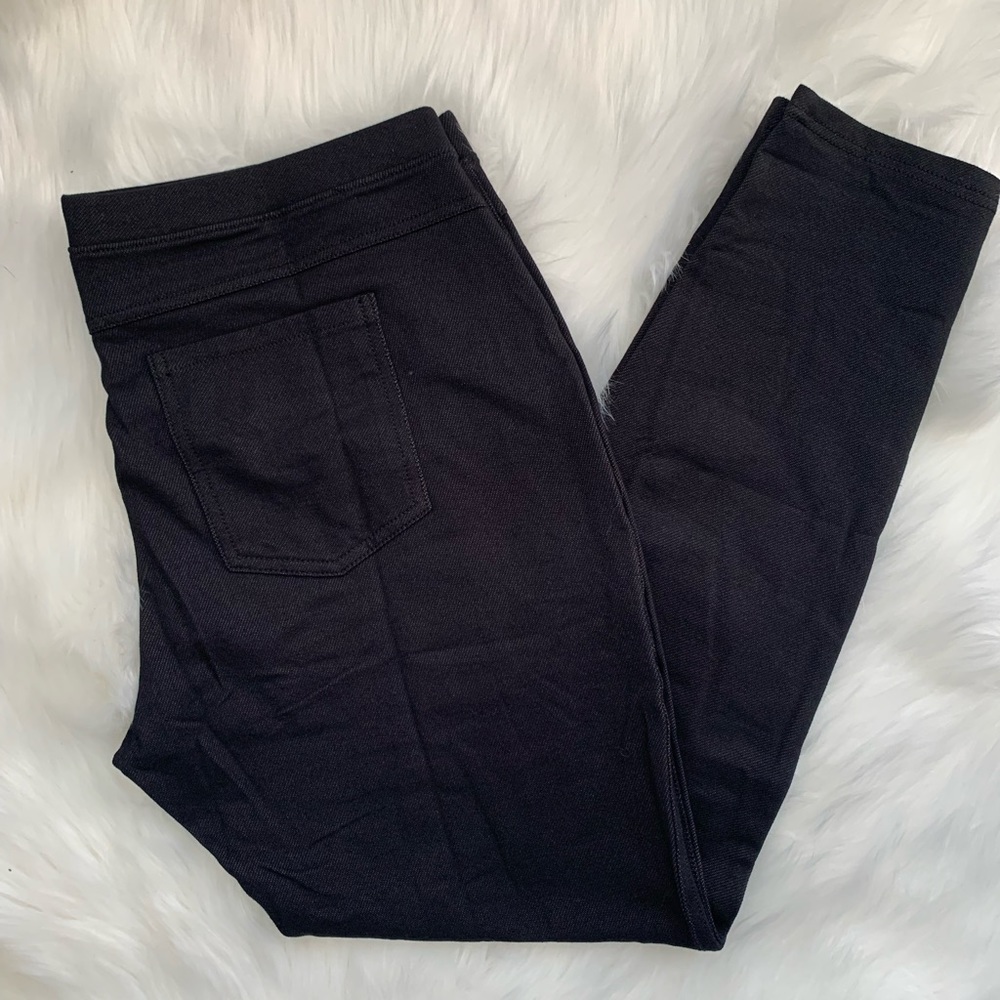 RSW Black Skinny Curvy Leggings XL NWT